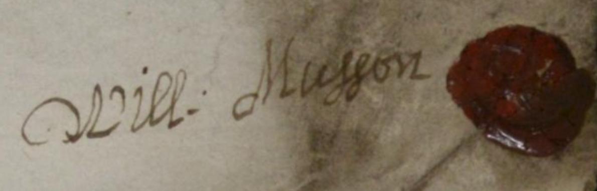 William Musson signature 1679
